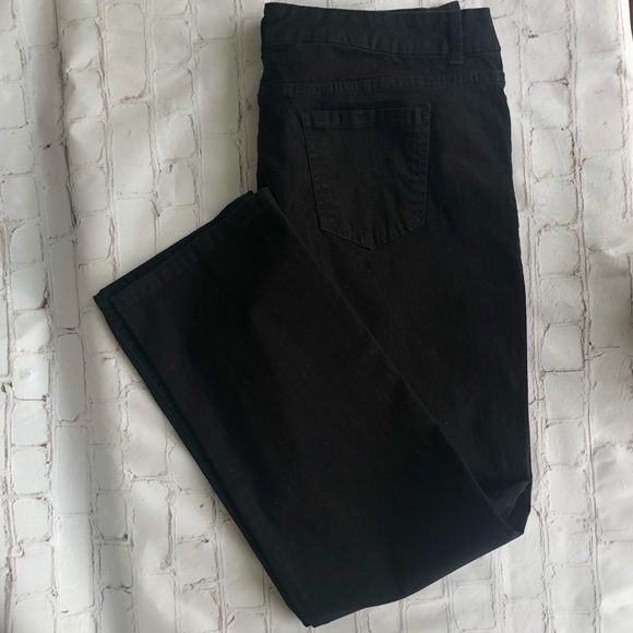 Bandolino Denim - [Bandolino] “Caroline” black denim skinny jean 18